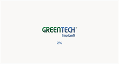 Desktop Screenshot of greentechimpianti.com